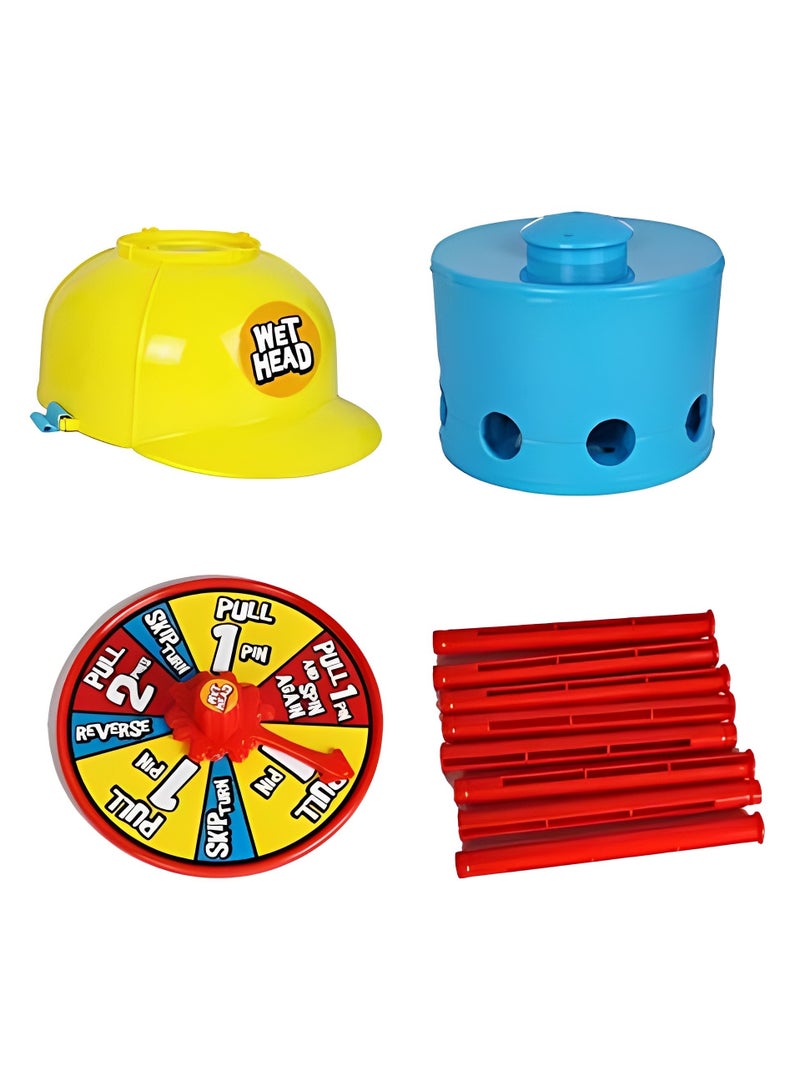 Wet Head Game, Water Roulette Game for Kids and Adults, Water Play Hat, Non-toxic and Tasteless Children's Hat Toy with Water Squirling Game Record, Play with Friends and Families  - Image 3
