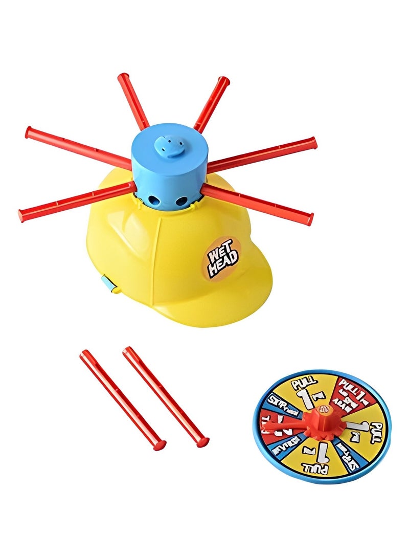 Wet Head Game, Water Roulette Game for Kids and Adults, Water Play Hat, Non-toxic and Tasteless Children's Hat Toy with Water Squirling Game Record, Play with Friends and Families  - Image 4