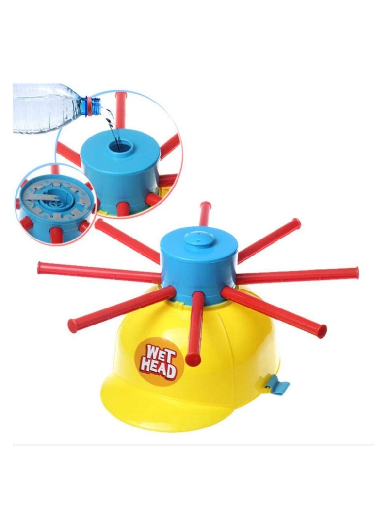 Wet Head Game, Water Roulette Game for Kids and Adults, Water Play Hat, Non-toxic and Tasteless Children's Hat Toy with Water Squirling Game Record, Play with Friends and Families  - Image 5