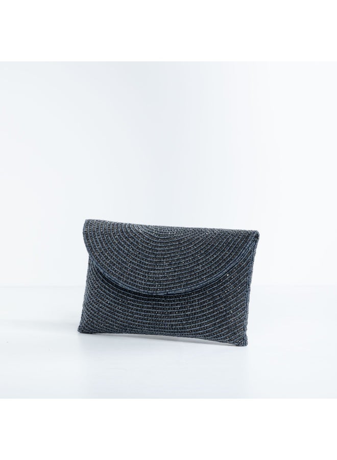 Crystalicious Hania Artisan Luxury Beadwork Women Clutch Bag for Evening Events, Weddings, Party - Image 2