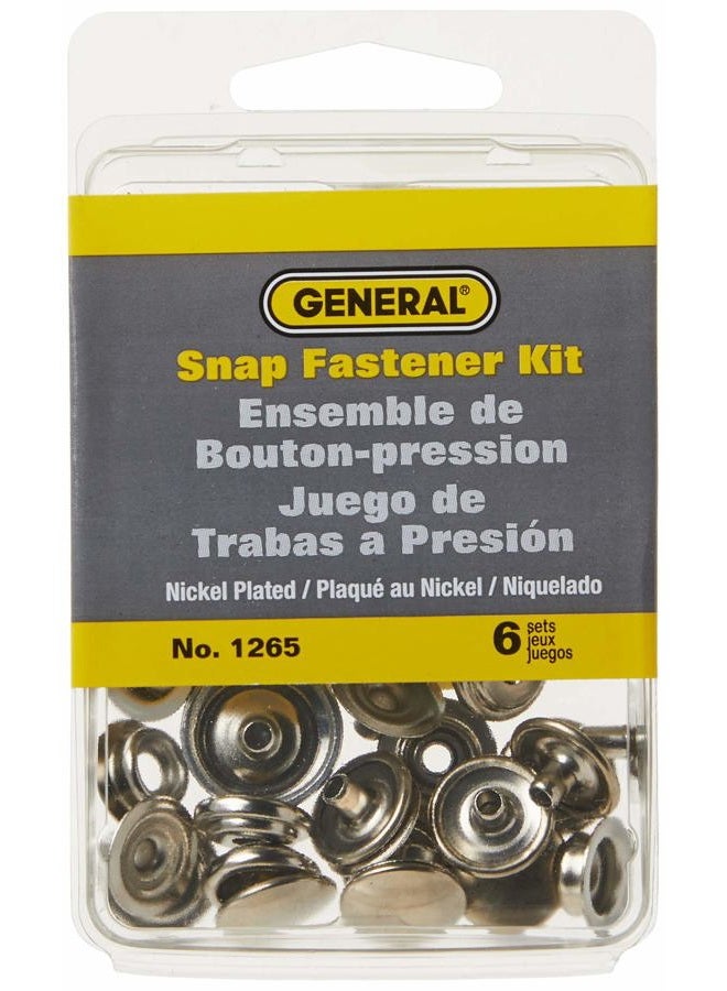 General Tools 1265 Snap Kit with 6 Fasteners, Multicolor - Image 2