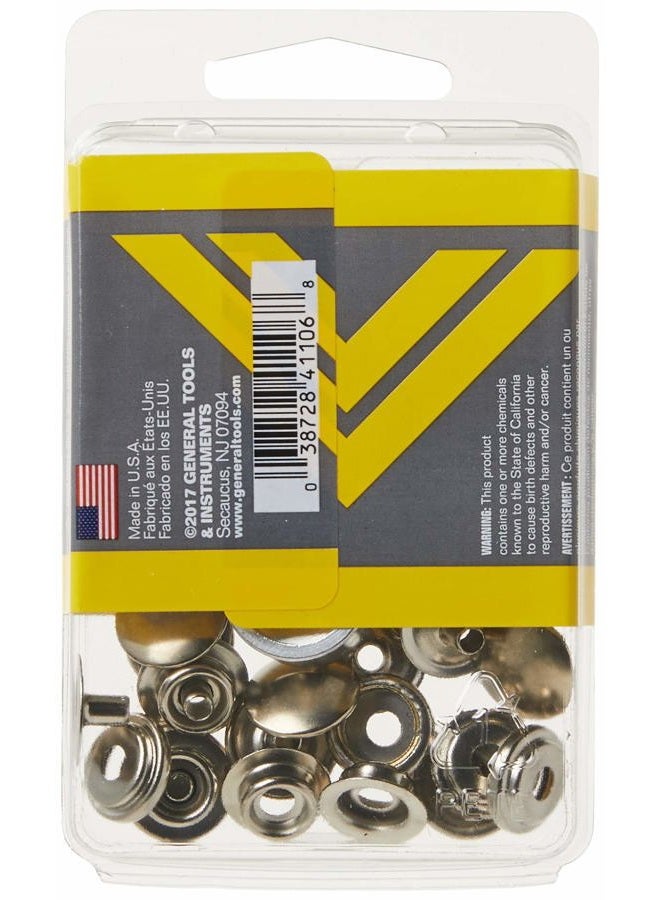 General Tools 1265 Snap Kit with 6 Fasteners, Multicolor - Image 3