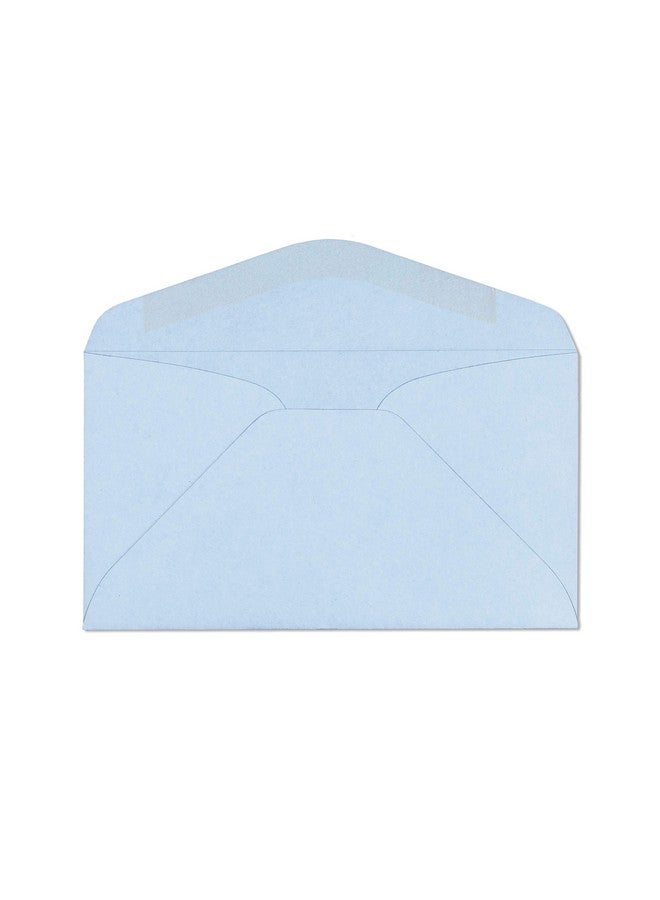 EnDoc 6 3/4 Colored Envelopes 500 Pack Pastel Blue 3 5/8" X 6 1/2" Envelope Letter Size For Home Offices Holiday Invoices And Mailings - Image 2