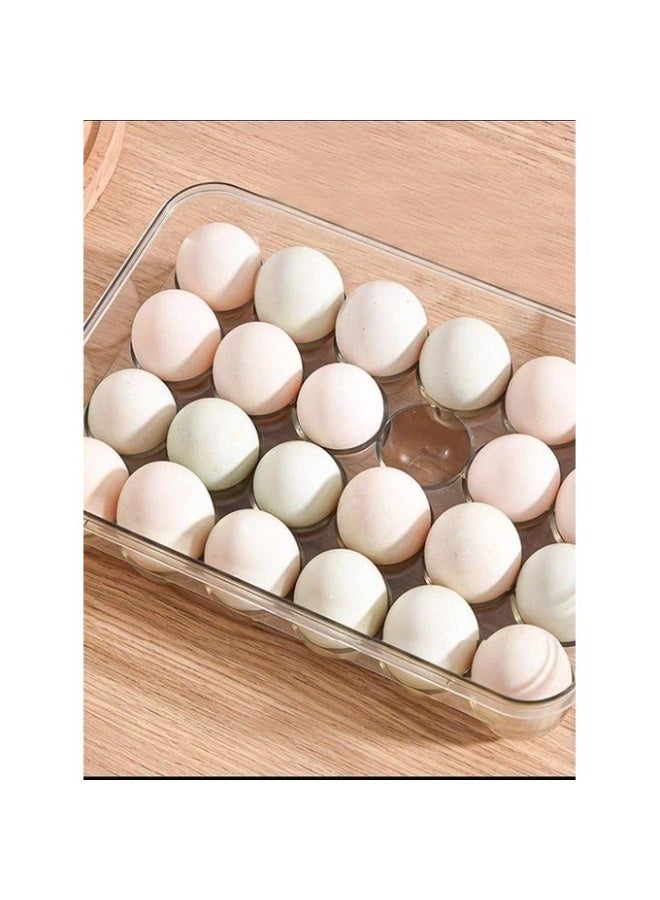 علبة تخزين البيض الأكريليك - قطعة واحدة - Image 1