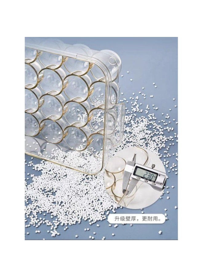 علبة تخزين البيض الأكريليك - قطعة واحدة - Image 3