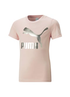 PUMA Classics Logo Youth Shortsleeve T-shirt  - Image 5