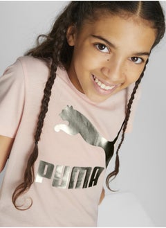 PUMA Classics Logo Youth Shortsleeve T-shirt  - Image 2