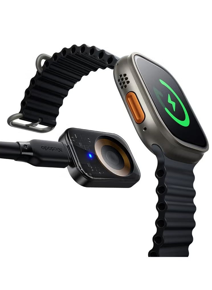 Mcdodo CH-2061 Portable Transparent Wireless Charger for Apple Watch - Image 2