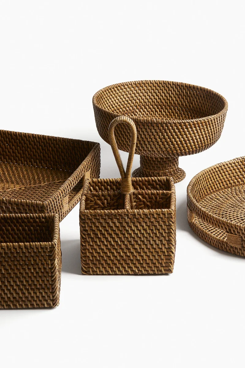 اتش اند ام Rattan bowl