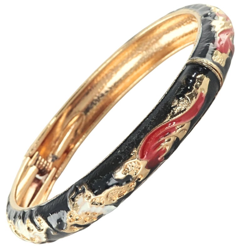 STYOLLO Stylish Alloy Enamel Metal Bracelet Set For Women & Girls | Beautiful Cuff Kada Charm Gift for Birthday | Designer Bracelet | Gift For Girls | Perfect Wedding & Festival Bracelet Accessories - Image 1