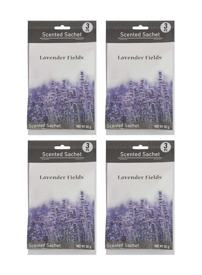 Hosley Lavender Fields Scented Sachet Set Of 12 1 Oz Each Sachets For Drawers Or Closets. Ideal Gift For Wedding Special Occasions Party Favors Spa And Aromatherapy. - Image 2