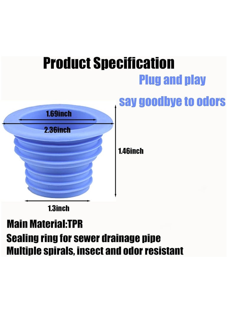 أوزيغالور 4 حزمة مغطاة صمامات السلك المنزلق للغسالات الألمنيوم، الحمام، المطبخ بالسيليكون ومكبوتات العطرانة - Image 3