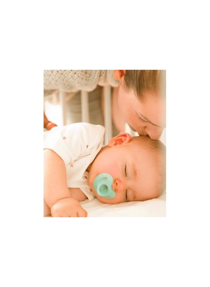 نوك لهاية سيليكون نوك الحساسة (0-6 أشهر) وحدتان - Image 2