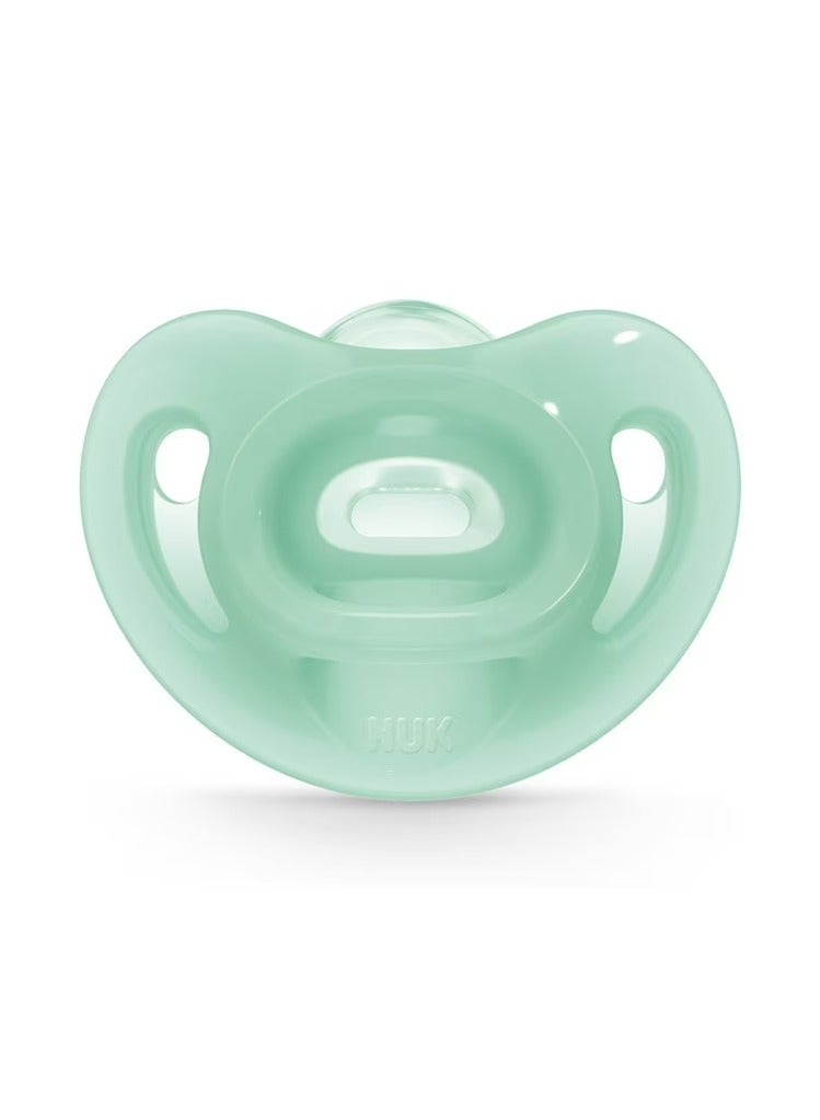 نوك لهاية سيليكون نوك الحساسة (0-6 أشهر) وحدتان - Image 4