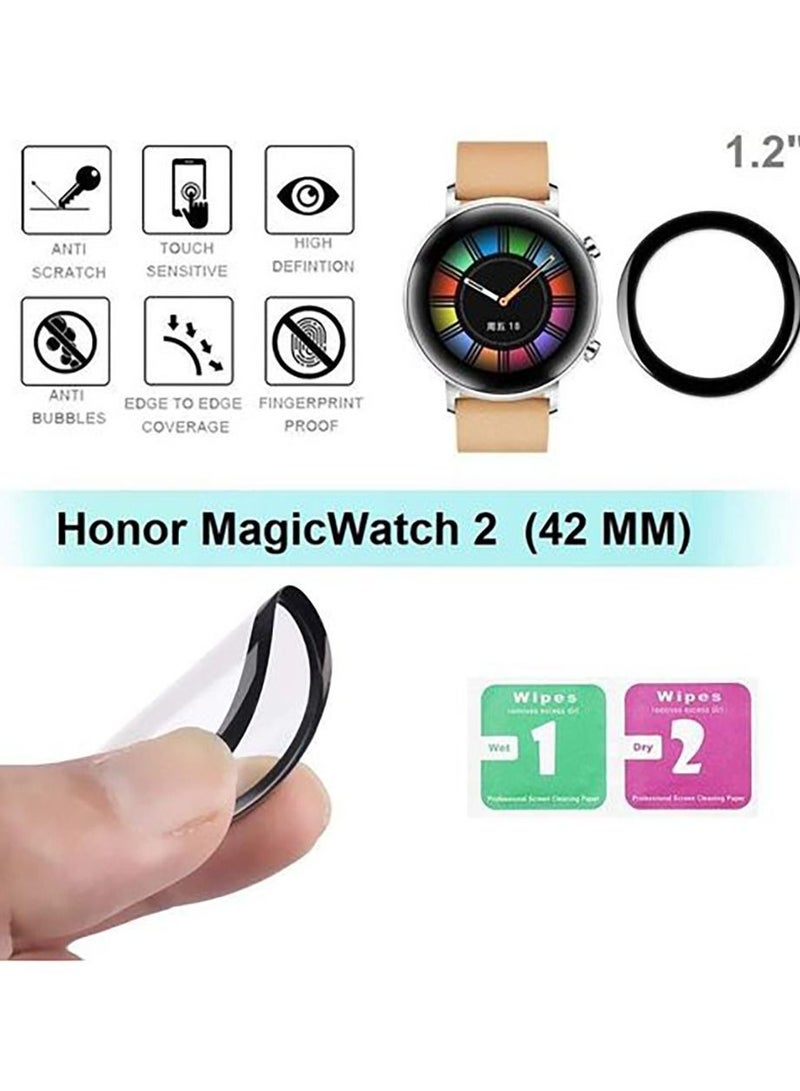 Honor Magic 2 42mm Anti-Scratch HD Clear Soft Glass Film Screen Protector - Image 3