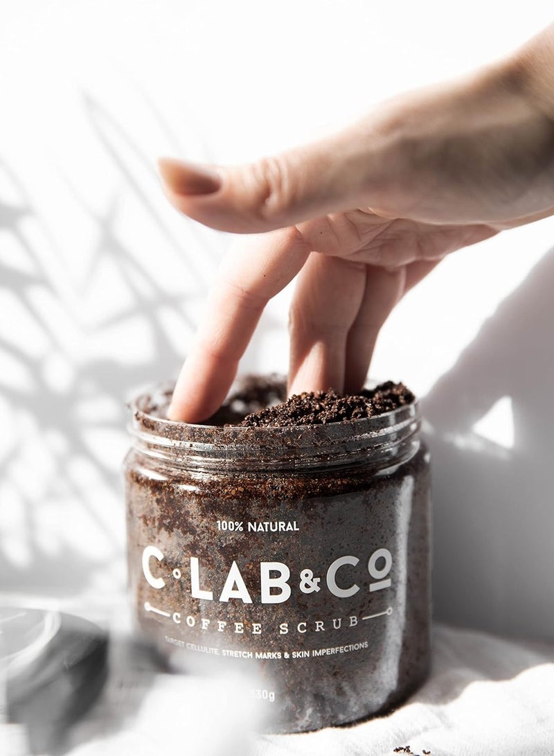 C-Lab & co مقشر الجسم بالقهوة المغذية 330 جرام - Image 3