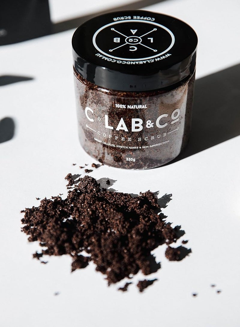 C-Lab & co مقشر الجسم بالقهوة المغذية 330 جرام - Image 4