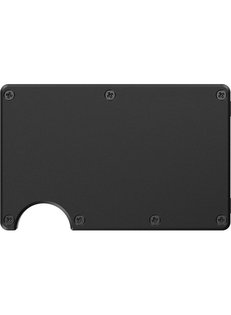 Minimalist Men's Wallet with RFID Identification, Slim Credit Card Holder, Aluminium Money Clip, Suitable for Both Men and Women, Men's Front Pocket as a Gift - Image 5