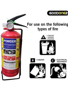 AB Fire Extinguisher Dry Chemical Powder Extremely Safe easy to handle and operate 1kg 2Pack  - Image 4