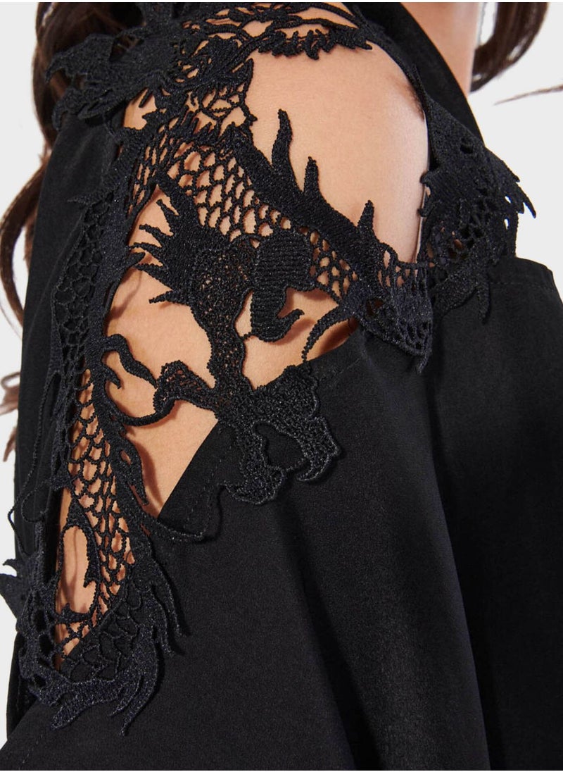 UNDIZ - Long Satin Kimono - Image 1
