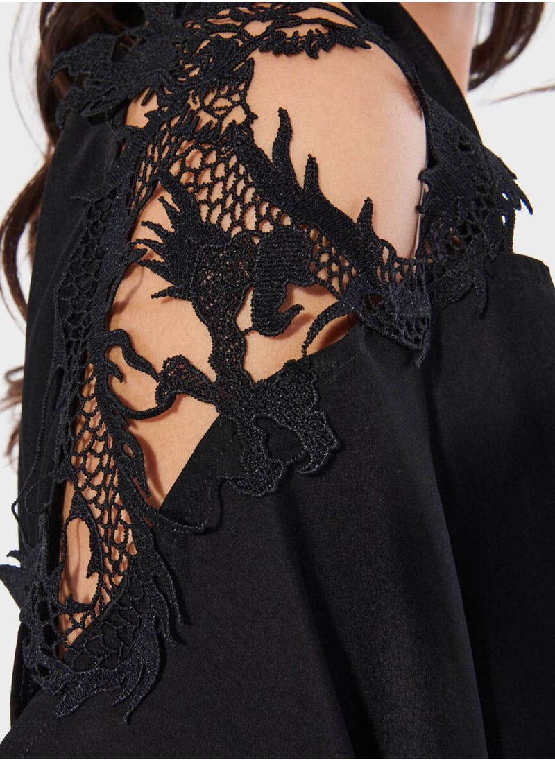 UNDIZ - Long Satin Kimono - Image 1