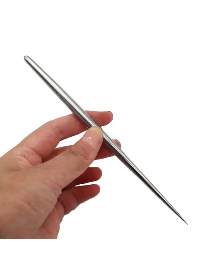 1pc 6.1 Inch Stainless Steel Pottery Modeling Stick For Ceramics Diy Sculpting - Image 1