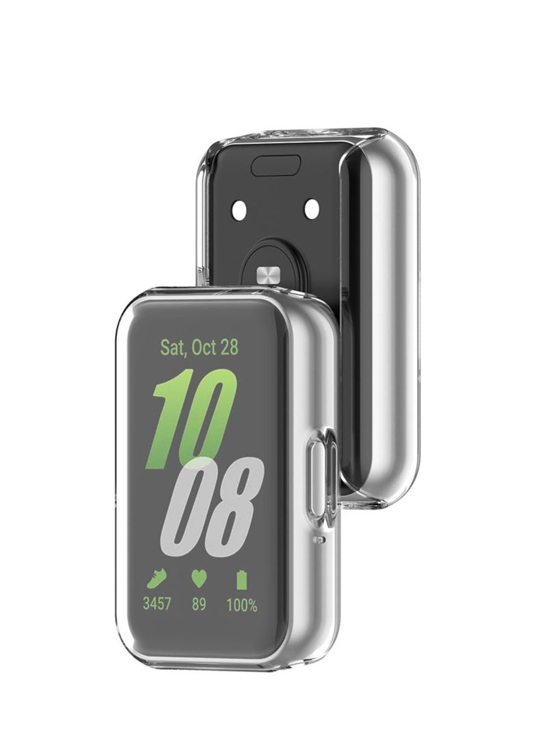 Generic - Cases Compatible with Samsung Galaxy Fit 3 Smart Watch Soft TPU Full Coverage Screen Protector Bumper Shell Anti-Scratch Protective Cover for Samsung Galaxy Fit 3 SM-R390 - Image 1