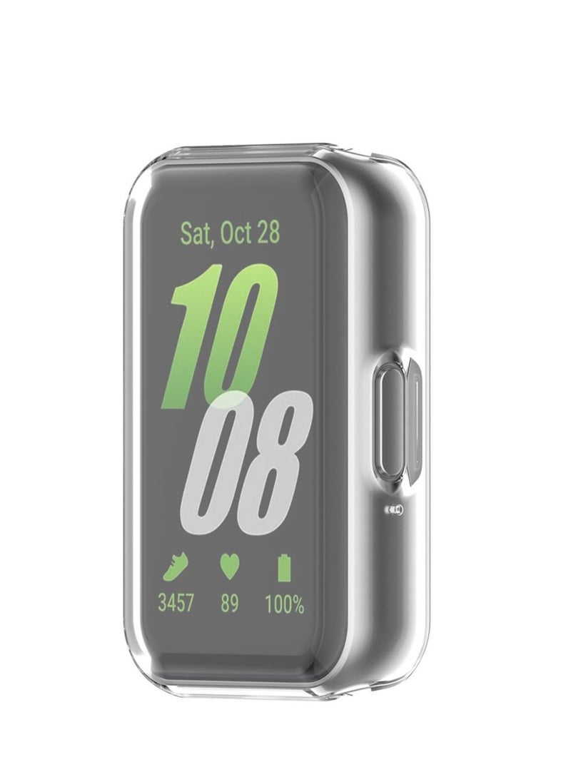 Generic - Cases Compatible with Samsung Galaxy Fit 3 Smart Watch Soft TPU Full Coverage Screen Protector Bumper Shell Anti-Scratch Protective Cover for Samsung Galaxy Fit 3 SM-R390 - Image 1