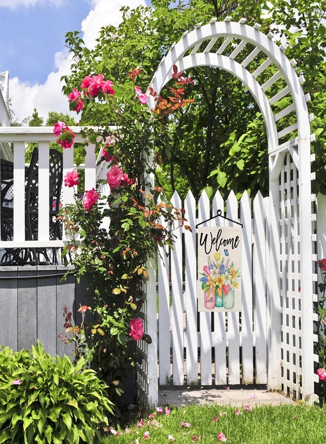 NQ Garden Flag Hanger for Wall Fits Flag Width Smaller Than 13 inch, Garden Flag Holder for Outside House, Banner Hanger for Wall Indoor & Outdoor, Mailbox Post Flag Holder(1 Pack) - Image 2