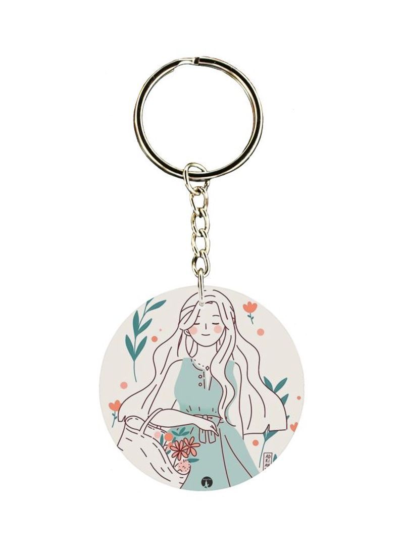 Character Printed Keychain