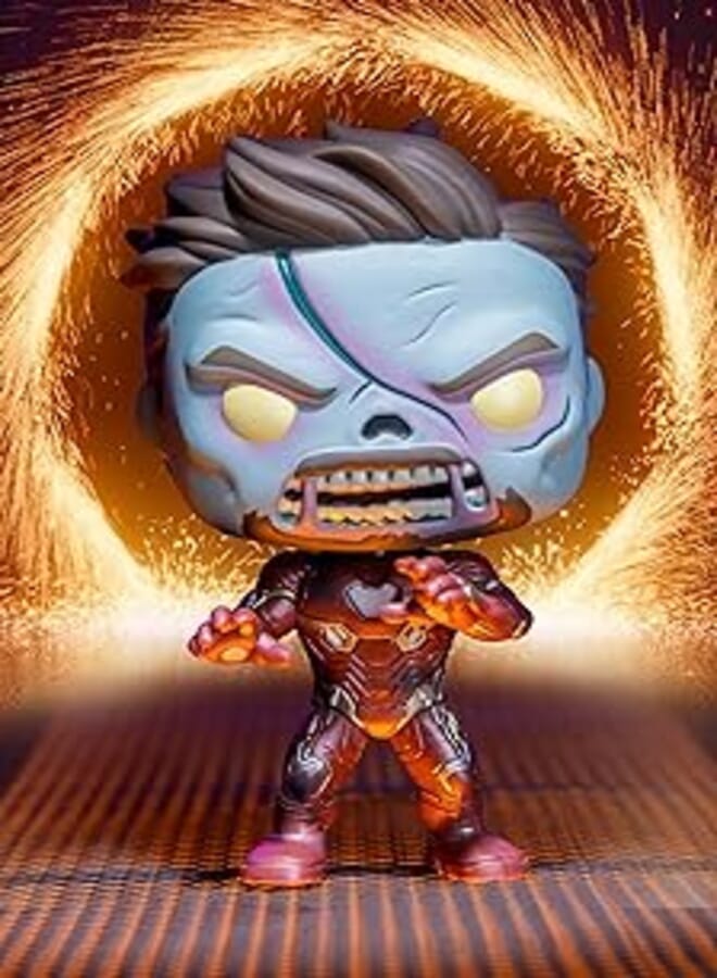 Funko Pop! Super Heroes : Marvel What If - Zombie Iron Man