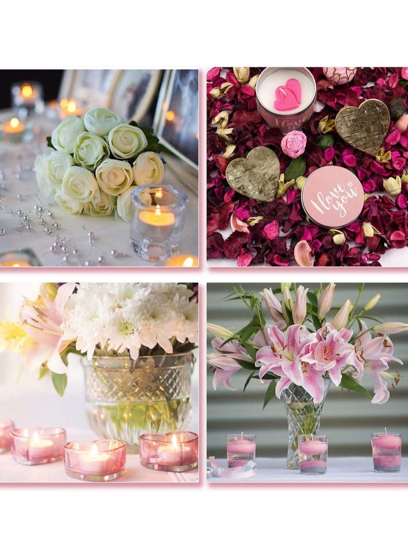 34 Color Candle Dye with 200Pcs Wicks Flakes for Making Supplies Kit DIY or High Safety Easy-Cleaning & Portable - Image 3