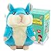 Qrooper Talking Hamster Stuffed Animals Toy for Kids 2 3 4 5 6 Year Old Repeats What You Say Toddler Interactive Plush Toys Birthday Gifts for Boys Girls 2 Years and Up - Image 2