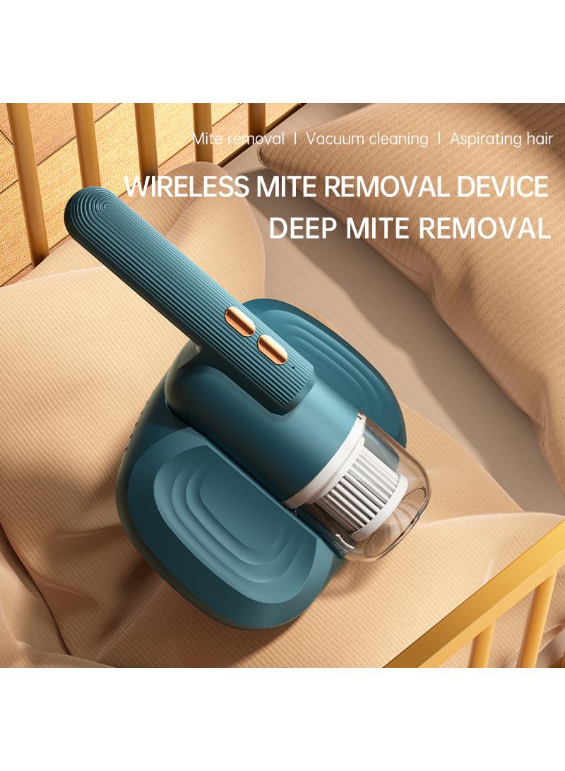 Bluejw Mattress Vacuum Cleaner, Large Suction Mite Removal Instrument, Handheld Uv Bed Vacuum Cleaner, Wireless Mite Removal Cleaning Machine, Strong Suction, Effective Removal Of Dust, Small Particles And Pollen - Image 3