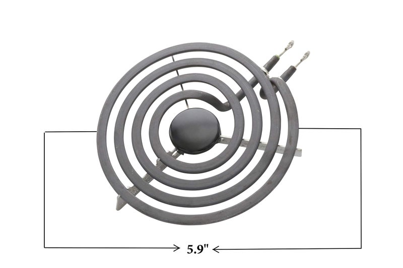 KITCHEN BASICS 101 4 Pack MP22YA Electric Range Burner Surface Element Replacement for Whirlpool KitchenAid Maytag Includes 2 8-Inch MP21YA & 2 6-Inch MP15YA 540331014,484783, TS5W8221,Y04000033 - Image 3