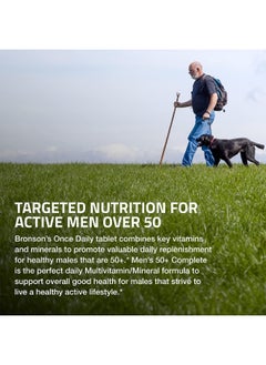 Bronson One Daily Men'S 50+ Complete Multivitamin Multimineral, 180 Tablets  - Image 4
