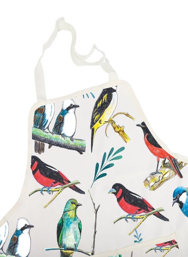 BNQL Bird Apron Bird Gifts for Bird Lovers Bird Watching Gifts Bird Kitchen Baking Apron with Pockets Animal Love Gift (Bird Apron) - Image 4