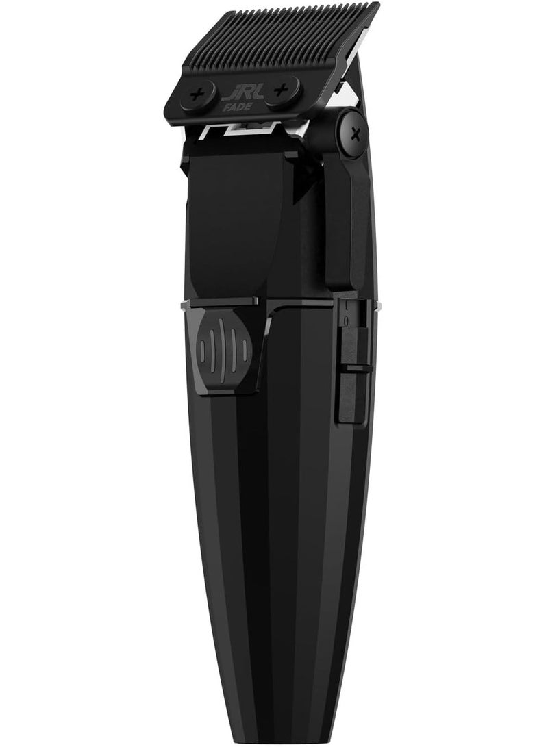 جي آر إل بروفيشنال JRL ONYX FF220C-B | ماكينة قص شعر احترافية لاسلكية | شاشة رقمية ذكية، محرك فائق الهدوء، شفرات ذاتية التبريد، بطارية طويلة العمر | ماكينة قص شعر احترافية | أسود - Image 3
