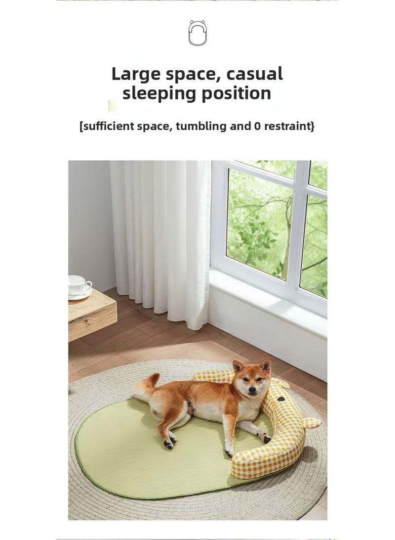 Generic Soft Washable Non-slip Pet Bed for Cats & Small Dogs, Cute Bear Design, All-Season Sleeping Mat for Indoor & Outdoor Use  - Image 4