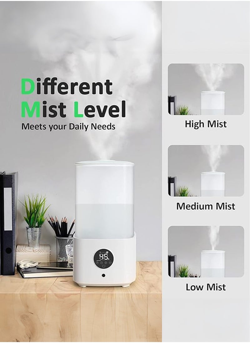 Air Humidifier for Bedroom 2.5L, Top Fill Ultrasonic Cool Mist Essential Oil Diffuser For Baby, Plants, Auto Humidity, 7-Color Light, Remote Control, BPA Free, Auto Shut Off, Easy Clean - pzsku/Z6665A559FA99314D3793Z/45/_/1718540711/b3602843-3a50-4061-b8a5-ee28cfee9b58