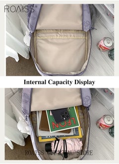 Unisex Multifunctional Backpack Large Capacity with Multiple Pockets for Organized Storage Scientifically Divided Compartments Trendy and Stylish Pattern Print Suitable for Work School or Short Trips - pzsku/Z6665B940E44770EC847CZ/45/_/1721720243/31a264fe-7a8b-4861-b50f-bebcce0b1710