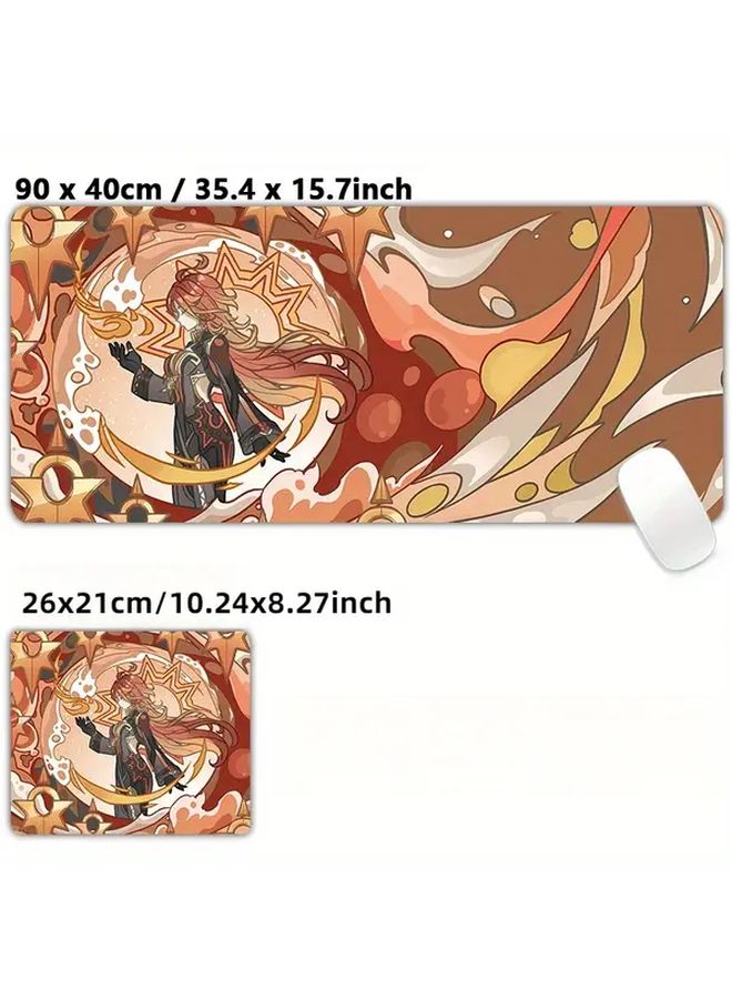 Genshin Impact Ye Luoli Anime Mouse Pad Large 35 43in X 15 73in Non Slip Gaming Desk Mat - Image 4
