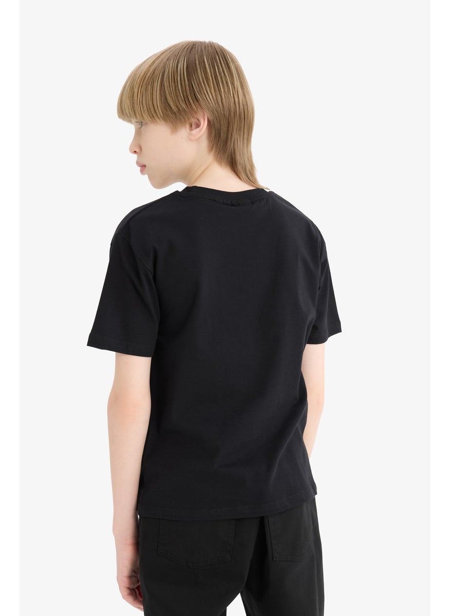 DeFacto Boy New Regular Fit NBA Licensed Short Sleeve T Shirt  - Image 4