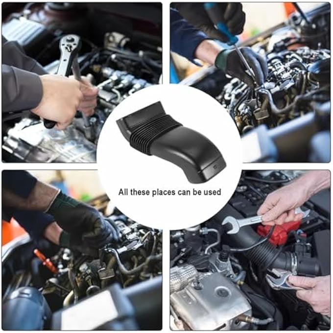 CHEFRU Air Intake Tube Hose Compatible With E53 X5 L6 3.0L 2001 2002 2003 2004 2005 2006 Car Air Intake Hose Air Filter Flow Intake 13711438471 - Image 3