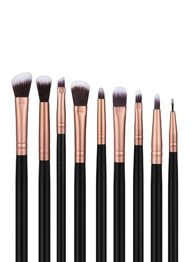RollsTimi  14-Piece Makeup Multi Use Brush Set Rose Gold/Black - Image 3