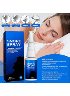 SOUTH MOON 30ml Anti Snoring Spray Traditional Herb Anti Snoring Sprays For Adult Nasal Spray  - Image 3
