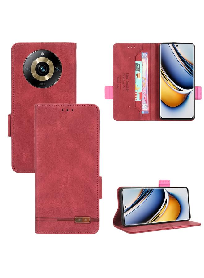 اس-توب جراب هاتف جلدي بمشبك مغناطيسي لهاتف Realme 11 Pro / 11 Pro+ - Image 1