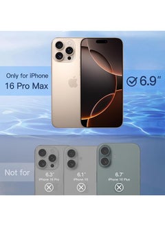 Privacy Screen Protector For Iphone 16 Pro Max 6.9 Inch With Camera Lens Protector Anti Spy Tempered Glass Film Easy Installation Tool 2 Pack Each - pzsku/Z6666223D6850F5972A77Z/45/_/1740582816/78e9d1c4-a8bd-4b5f-bb9f-ae135fc637d3