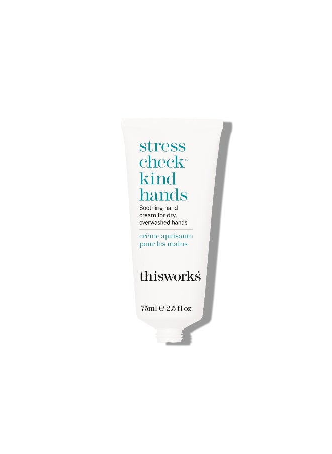 This Works Calming Stress Check Hand Cream with Lavender & Ylang Ylang - Hydrates Dry Hands While Relieving Tension and Promoting Calm (75 ml) - Image 2