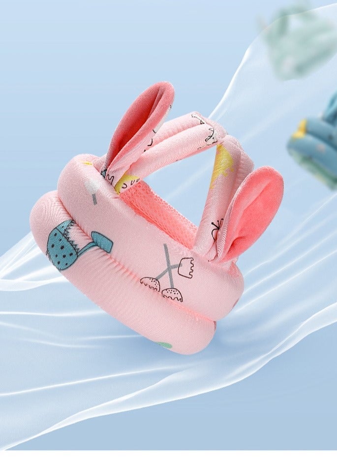 general Baby Head Protector Cushion, Anti-Fall Head Protection Pad for Walking Toddlers, Safety Helmet for Infants Learning to Walk (Pink) - Image 1